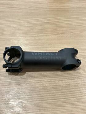 13-000236 Whisky Parts Co. No.7 Stem 110mm Clamp 31.8 /-6 Degree Steerer 1 1/8 In Black Aluminum