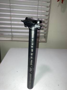 Whisky Parts Co. 708752132900 No.7 Carbon Seatpost 27.2 X 260mm 0mm Offset Matte
