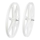 Whl-1892p Skyway Retro Tuff Bmx Wheelset White Axle Fw 765868416881