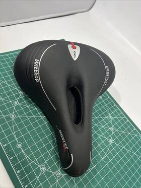 97204-1 Wittkop Used Comfort Gel Bike Seat Soft Padded Bicycle Saddle E-bike Black U4