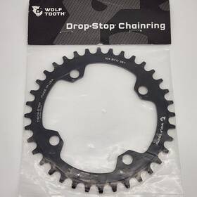 10436 Wolf Tooth Chainring 36t X 104 Bcd 4-bolt Drop-stop A Bicycle Black Open