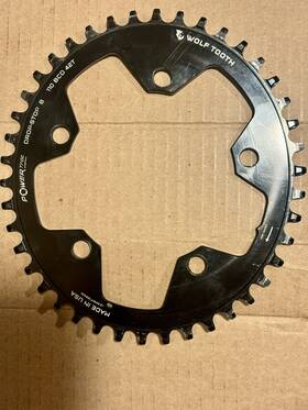 Wolf Tooth 810006801231 Chainring Oval 42t 110 Bcd 5-bolt 10/11/12 Spd Gravel Cross Road