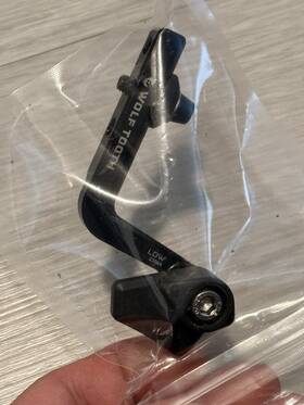 32t-50t Wolf Tooth 810006808711 Lonewolf Aero Chainguide - Braze-on Low-sweep