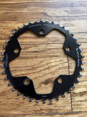 Blkgc40sram Wolf Tooth Drop Stop B 40t Chainring. 110 Bcd