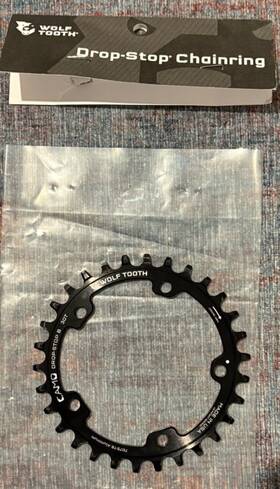 Camo-al30-b Wolf Tooth Camo Aluminum Chainring - 30t Mount Drop-stop B