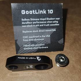 10s-glink Wolf Tooth Components Lindarets Goatlink Shimano Direct Mount Adaptor No Packaging
