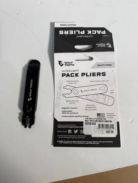 Wolf Tooth Components 810006804560 8-bit Pack Pliers - Multi-tool Lightweight And Versatile Bike Tool