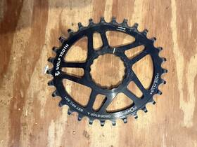 Oval-rfc30-bst Wolf Tooth Powertrac Elliptical Direct Mount Cinch Oval Boost Chainring 30t