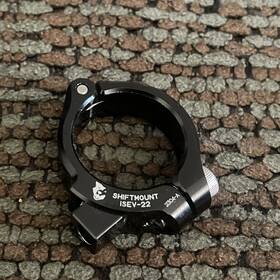 Shf-22-isev Wolf Tooth Shiftmount Clamp For I-spec Ev Shifters - 22.2mm