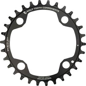 Sr4-9432 Wolf Tooth Drop Stop Chainring 32t 94 Bcd 4-bolt 9/10/11/12-speed Aluminum Black