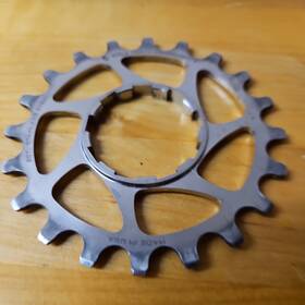 Sst-ss-cog20 Wolf Tooth Single Speed Stainless Steel Cog - 20t Compatible With 3/32 Inch Chains