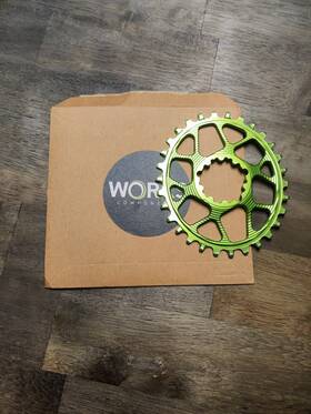 Works Components 060894514750 Oval Sram Mount Chainring 30t Boost
