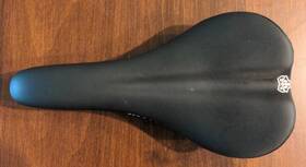 W065-0586 Wtb Volt 135 Bike Saddle - Narrow Black Cr-mo Cromoly Rail Medium Padding