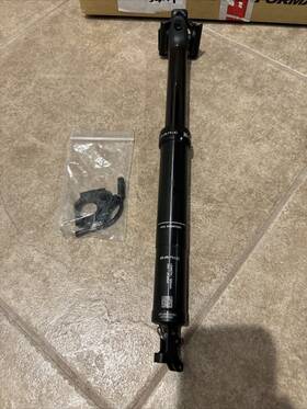 22-xpmcmop-125-005 X-fusion Manic Dropper Seatpost - Black 31.6mm 125mm Drop