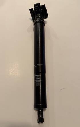 Afk0045039uc X-fusion Manic Adjustable Aluminum Seatpost 170mm 34.9mm Black Mountain Bike
