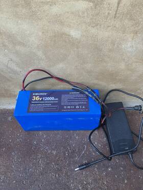 Xm8-l10s20 Ximuren 36v 12ah Lithium-ion E-bike Battery For Electric Bike Ul 60950-1