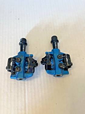 2184021003 Xpedo 883511002141 Two Clipless Cxr Pedals Xmf-10ac Black Blue 9/16 Cyclocross
