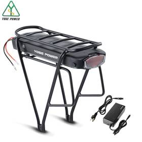 Yose Power 735654756224 36v Rear Rack Ebike Battery 17.4ah Bike With E Batteries