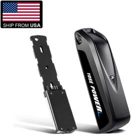 Yose Power 781365299154 Hailong Ebike Battery 36v 13ah 4 Prongs Electric Bike