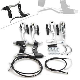 Zdl-kabusikikaisya1989usa 612073694446 Front Rear Mtb Bike V Brake Handlebar Levers Cables Caliper Set Sport Cycling