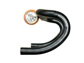00.6618.166.006 Zipp Service Course 80 Ergo Drop Handlebar 31.8mm 42cm Bead Blast Black Aluminum