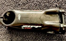 0142102 Zipp Sl Speed Carbon Stem 90mm 31.8mm 6 Degrees Black Road Bike