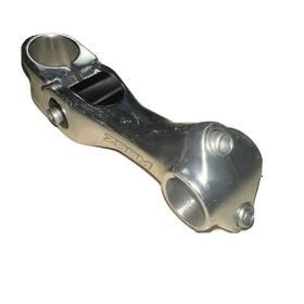 Tds-80 Zoom Adjustable Alloy Road Bike Stem 25.4 X 130mm 1 1/8 Inch -10 40 Silver
