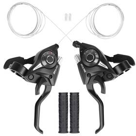 Zk-stef51-3x7 Zukka Bicycle Shifter 21 Speed Brake Levers Lever 3 X 7 With