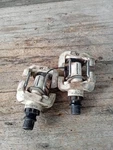 Good Spinning 9/16" Look Quartz Mountain Bike Clipless Pedals, Mtb Trail. Fixed Price $13.60.