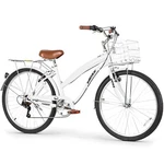 Beach Cruiser Commuter Bicycle City Bikes 26 Inch With Rear Rack & Basket. Fixed Price $109.99.