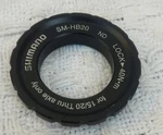Shimano SM-HB20 15/20 Through Axle Only Lock Ring 160-203 Mm Rotors Black Alloy. Fixed Price $12.99.