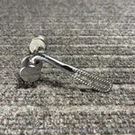 Vintage Kalloy Textured Seatpost Clamp Quick Release Qr Silver Road Touring Bike. Fixed Price $9.00.