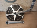Vintage Sr Sakae Custom Set 170 Mm 28/38/48T Chainwheel. Fixed Price $24.99.
