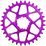 Works Components Round Chainring, Sram 3-BOLT, 34T, Boost 3MM, Purple. Fixed Price $62.75.