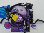 Formula Rc Tune Brake Set Glossy Black Tfra Fcs Electric Blue Front+rear 80-17. Fixed Price $194.95.