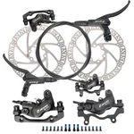 4-PISTON Hydraulic Disc Brake Set Pre-bled W/160MM Rotors Front Rear. Fixed Price $149.99.