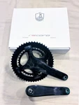 Campagnolo Record 2X12 Speed Road Crankset Carbon 175MM 52T/36T Ultra Torque Box. Fixed Price $200.00.