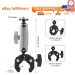 Bike Motorcycle Handlebar Clamp Holder Clip Gopro INSTA360 Dji Action Camera. Fixed Price $21.84.