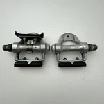 Vintage Mks Esquartz 102 Pedals Road Bicycle Touring Silver Alloy Japan A11. Fixed Price $26.99.