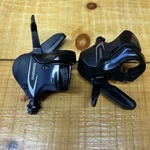Shimano Deore Rapid Fire Trigger Shifters 3S + 8S (SL-M360) Black. Fixed Price $45.00.