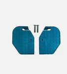 Stacyc Extended Footrest Cyan Anodized 500007 500004. Fixed Price $54.99.