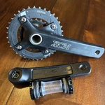 Sr Suntour Xcm Double Alloy Crankset 170MM 36/22T Exc W Threaded Bb Mtn Gravel. Fixed Price $49.00.