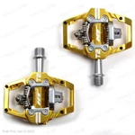 Ht Components T2 Enduro Race Style Bicycle Crmo Pedals Gold. Fixed Price $124.95.