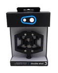 Crank Brothers Double Shot 3 Single Side Clipless Pedals 9/16" Aluminum Black. Fixed Price $144.95.
