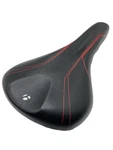 Bontrager Evoke Bicycle Seat/ Saddle 319417 Black With Red Accents. Fixed Price $49.99.