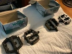 **new** Wellgo LU-996 Pedals Black Pair WO-LU996S 9/16**. Fixed Price $39.00.