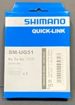 2 Pair Shimano SM-UG51 8/7/6 Speed Chain Quick-link Connector. Fixed Price $5.99.