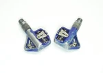 Wellgo RC-703 Single Side Blue Clipless Road Bicycle Pedals 9/16 X 20 Tpi. Fixed Price $24.00.