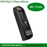 48V Hailong Lithium Ebike Battery 12.5AH Electric For 200-1400W. Fixed Price $129.99.