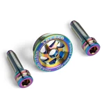 Oil Slick Titanium Preload Cap And Bolt Set For Shimano Hollowtech Ii Cranks. Fixed Price $19.95.